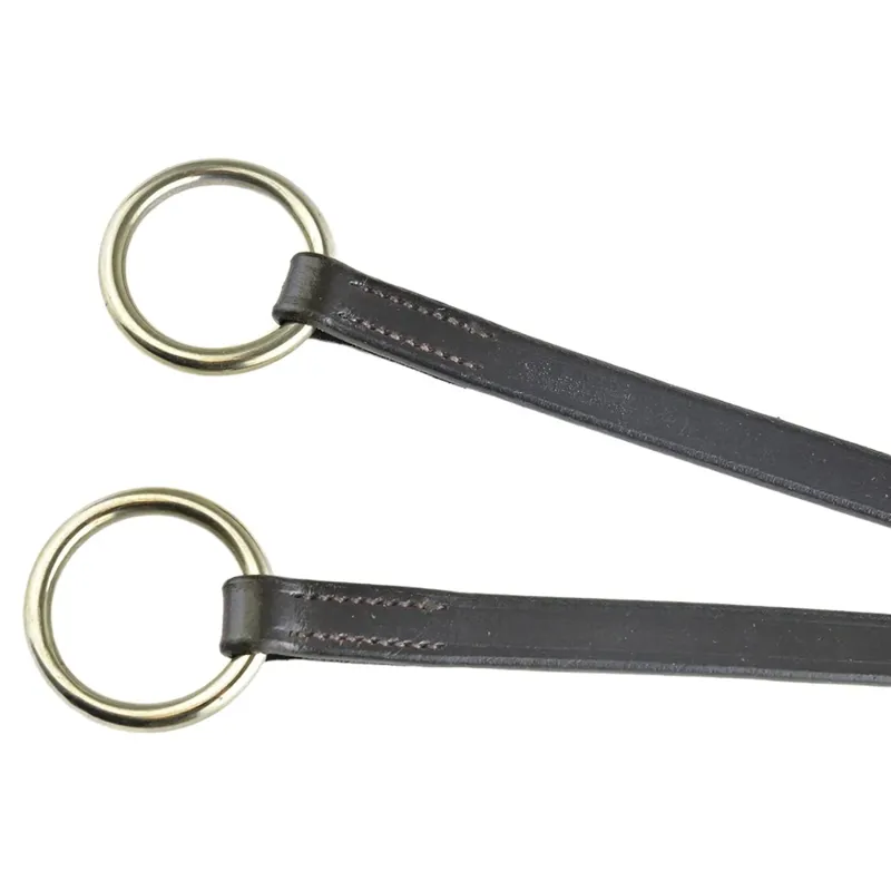 Dever Ascot Lined Running Martingale Attachment - Black-2