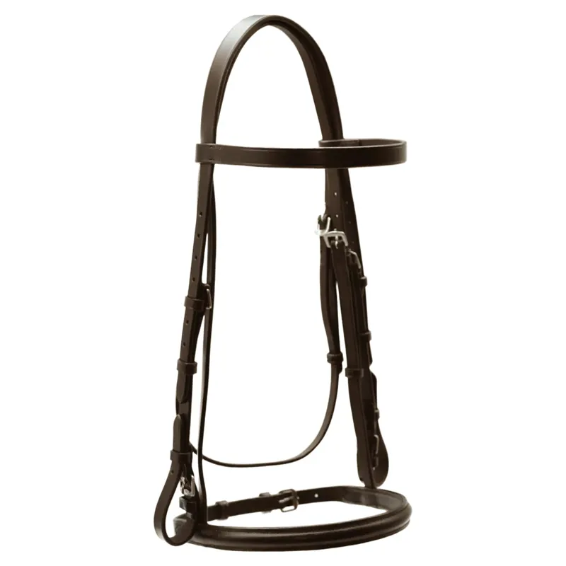Dever Ascot Steeplechase Race Bridle - Brown