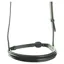 Dever Ascot Padded Show Cavesson Noseband - Black