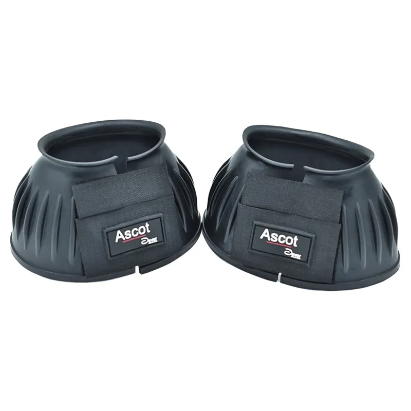 Dever Ascot Rubber Bell Boots - Black