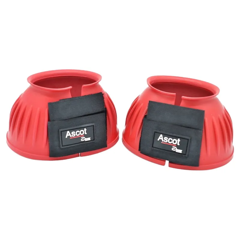 Dever Ascot Rubber Bell Boots - Red