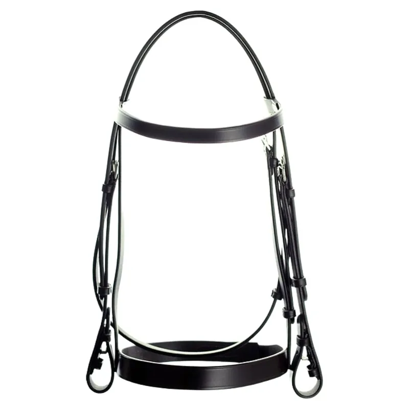 Dever Ascot Plain Bridle - Black