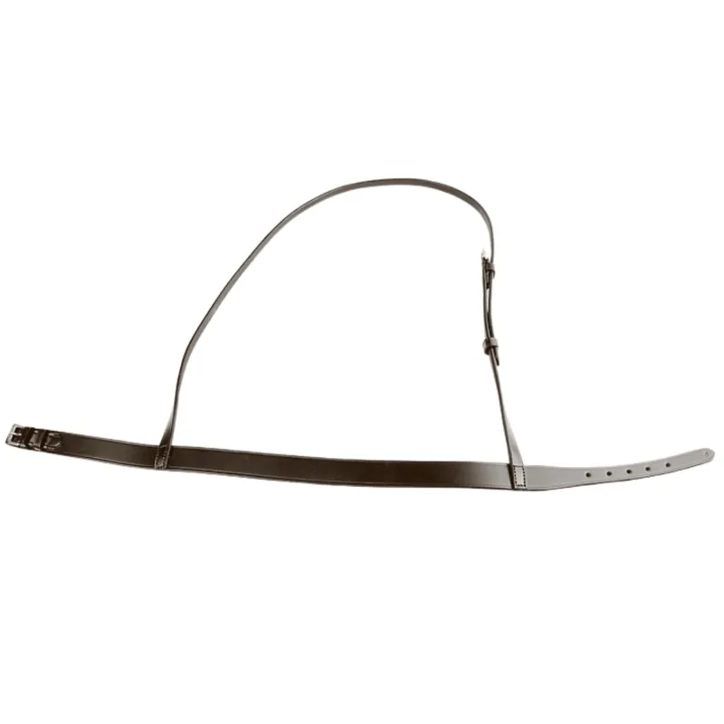 Dever Ascot Plain Cavesson Noseband - Brown-4