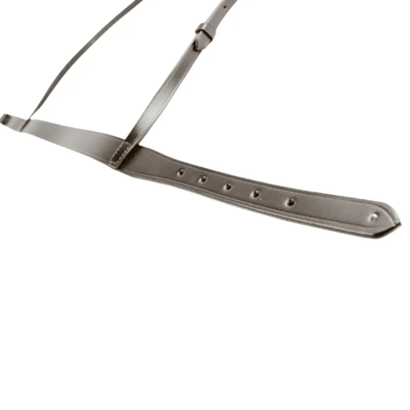 Dever Ascot Plain Cavesson Noseband - Brown-3