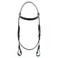 Dever Ascot Plain Race Headstall - Black
