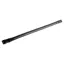 Dever Classic Plain Raised Leather Browband - Black