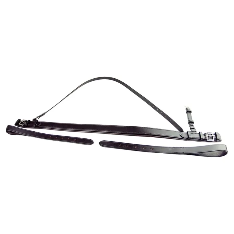 Dever Ascot Padded Polo Breastplate - Black-4