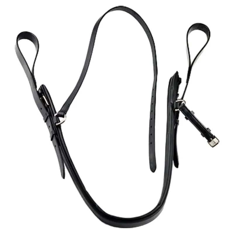 Dever Ascot Padded Polo Breastplate - Black