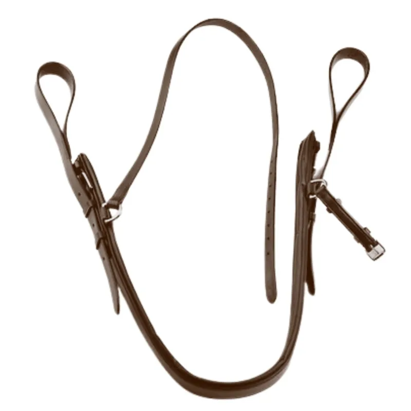 Dever Ascot Padded Polo Breastplate - Brown