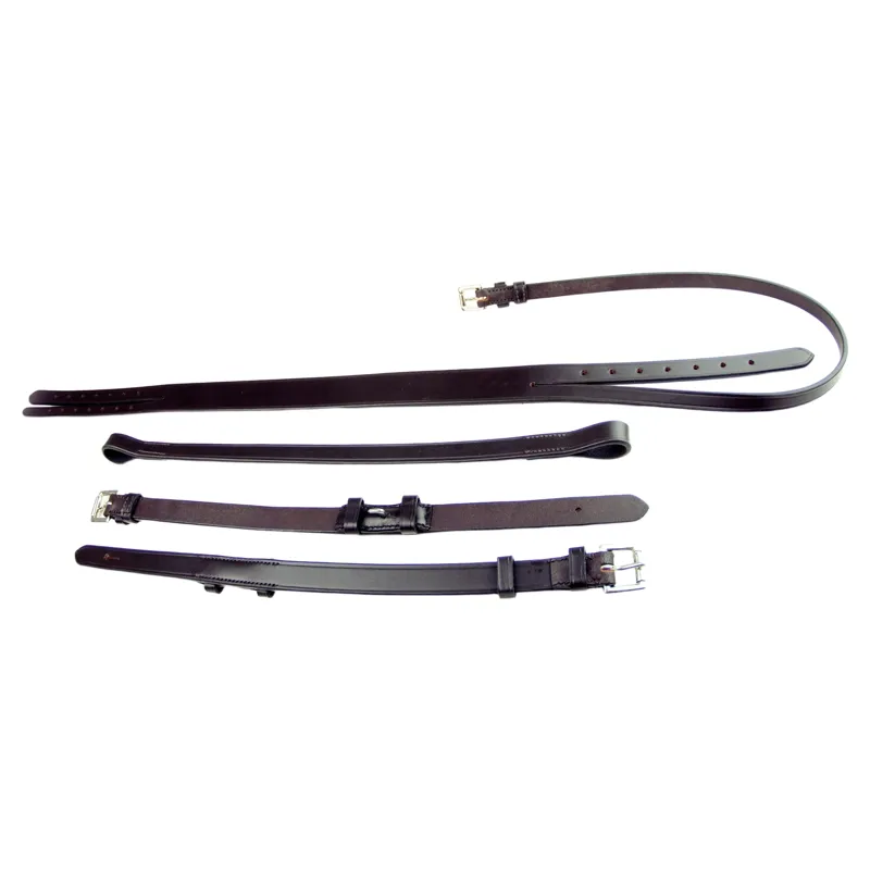 Dever Ascot Polo Headstall - Brown