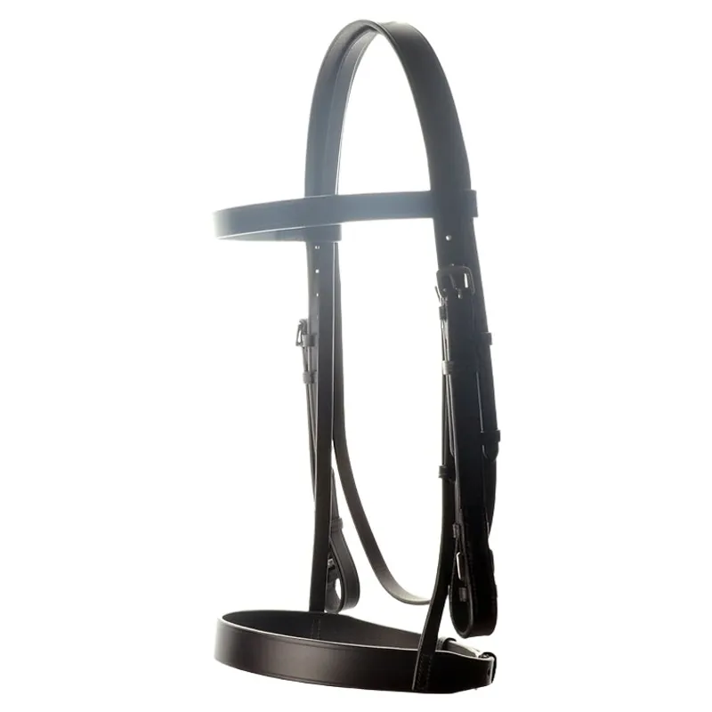 Dever Ascot Race Exercise Bridle - Brown-1