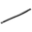 Dever Ascot Raised Padded Browband - Black