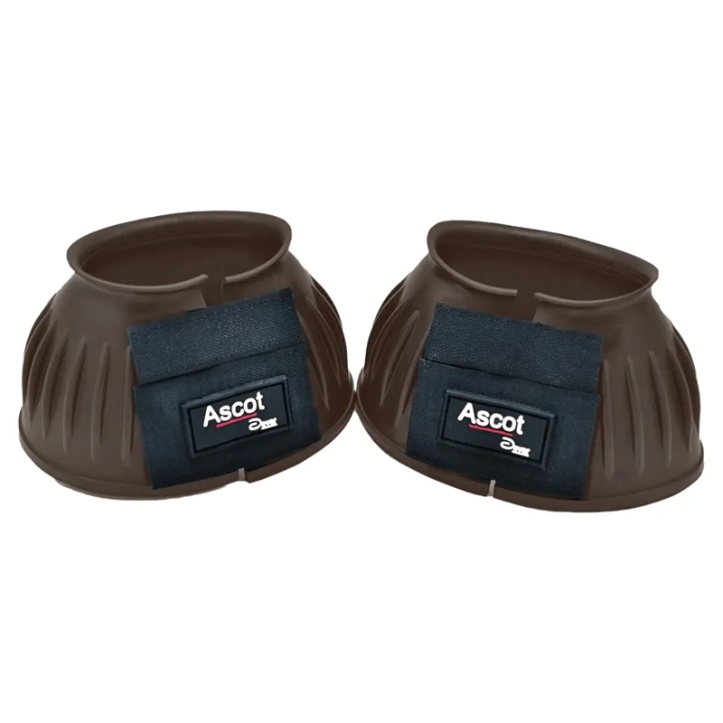 Dever Ascot Rubber Bell Boots - Brown