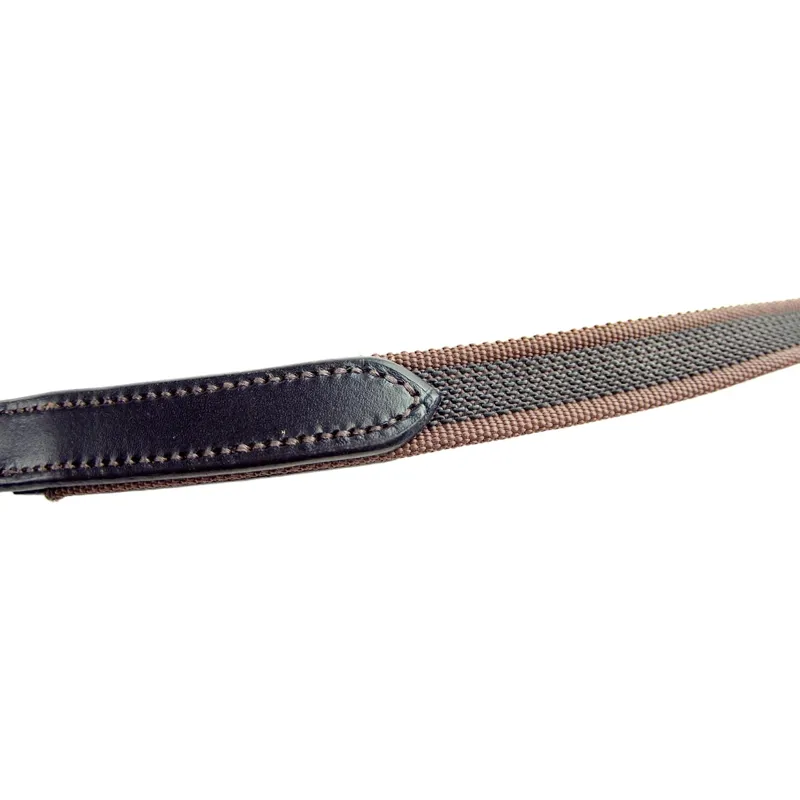 Dever Ascot Draw Reins - Brown-3