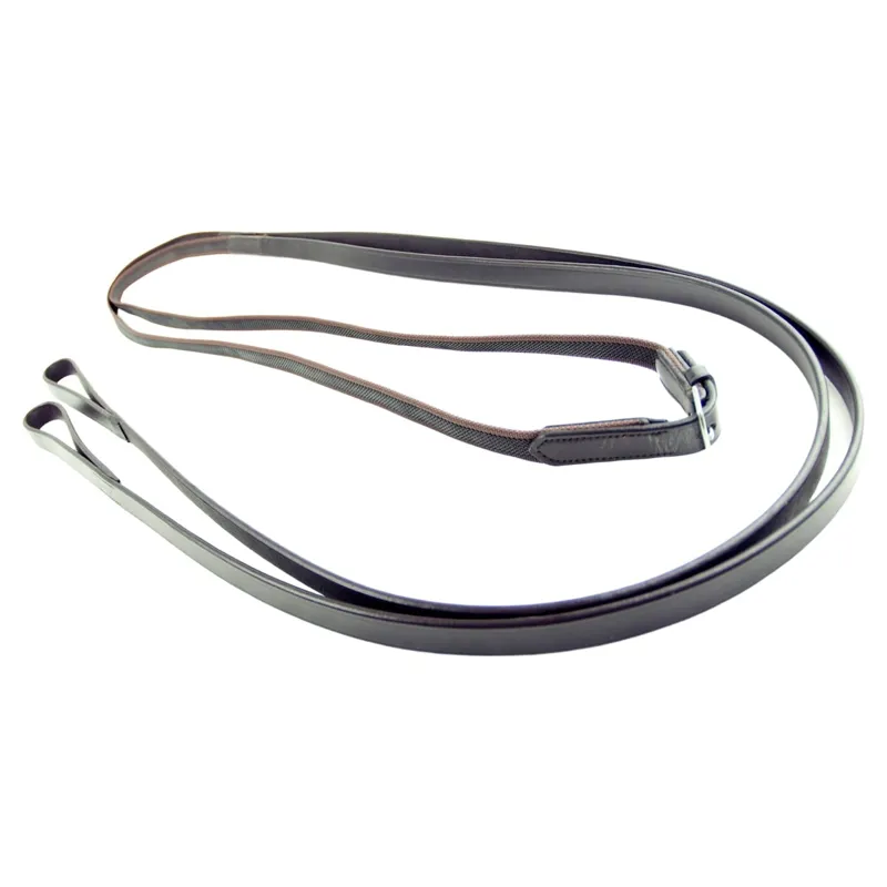 Dever Ascot Polo Running Reins - Brown