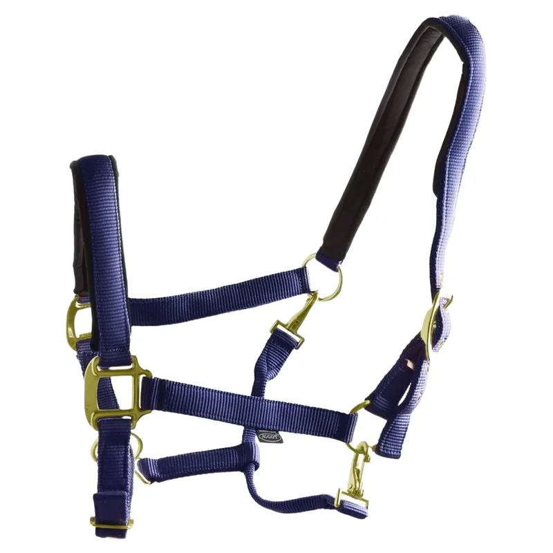 Dever Ascot Synthetic Halter - Navy