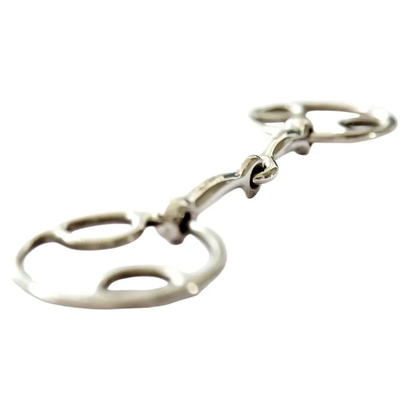 Dever Single Jointed Loop Ring Beval Bit-1