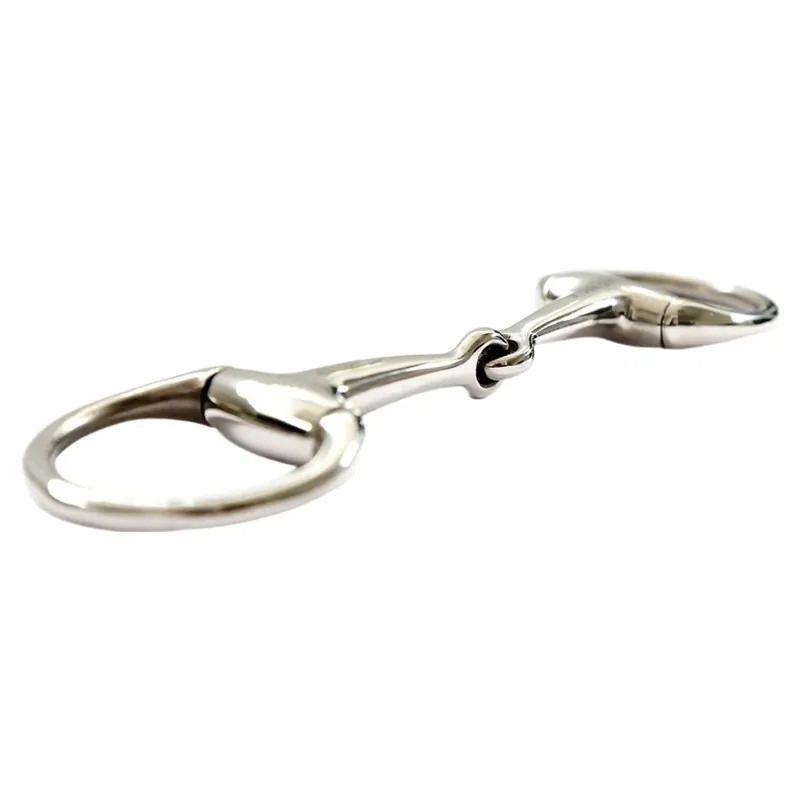 Dever Single Jointed Eggbutt Bradoon Snaffle Bit-1