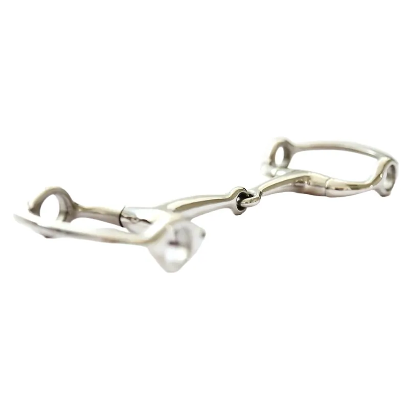 Dever Single Jointed Eggbutt Cheltenham Gag Bit-1