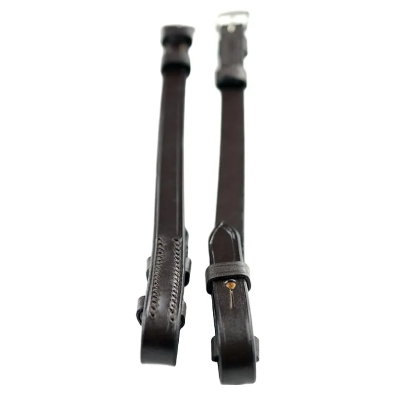 Dever Classic Hook Stud Cheek Pieces - Black-4