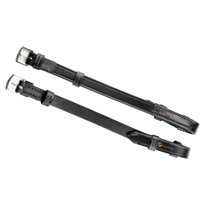 Dever Classic Hook Stud Cheek Pieces - Black