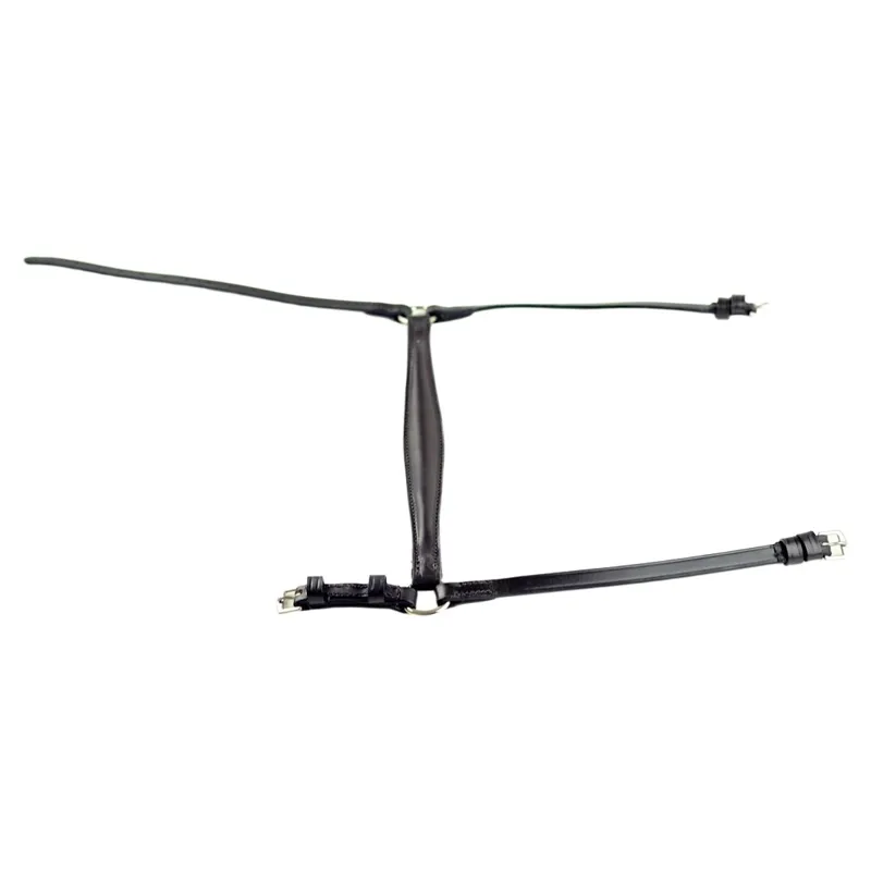 Dever Classic Comfort Drop Cavesson Noseband - Black-2