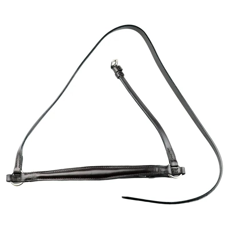 Dever Classic Comfort Drop Cavesson Noseband - Black-1