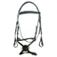 Dever Classic Comfort Grackle Bridle - Black