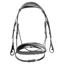 Dever Classic Comfort Padded Flash Bridle - Black