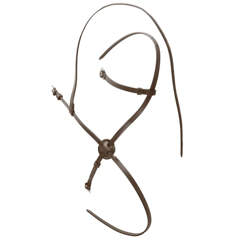 Dever Classic Grackle Noseband - Brown-2