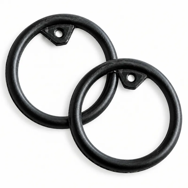 Dever Peacock Rings For Safety Irons - Black