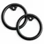 Dever Peacock Rings For Safety Irons - Black