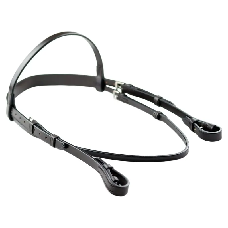 Dever Classic Plain Headstall - Black