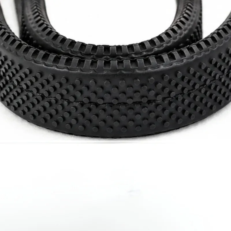 Dever Classic Rubber Grip Race Reins - Black-2
