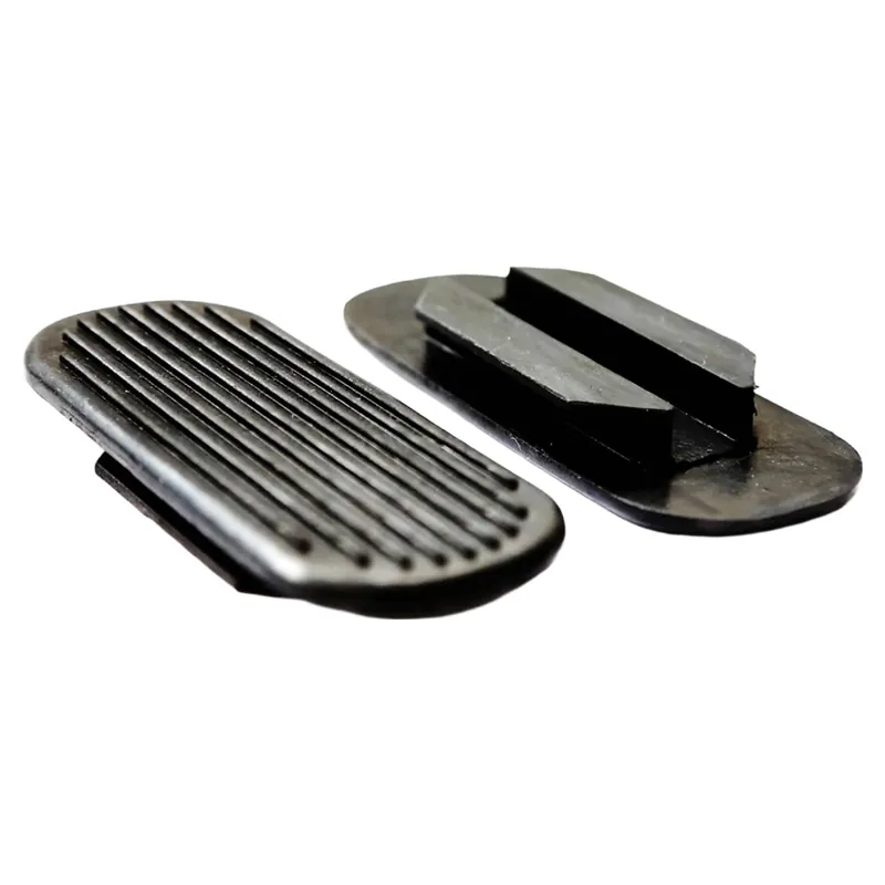 Dever Classic Replacement Rubber Stirrup Treads - Black
