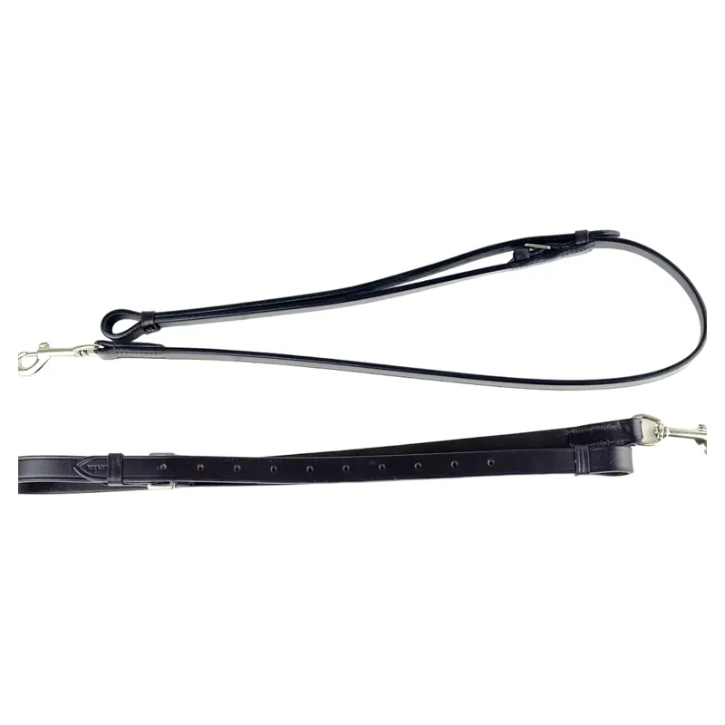 Dever Classic Side Reins - Black-1
