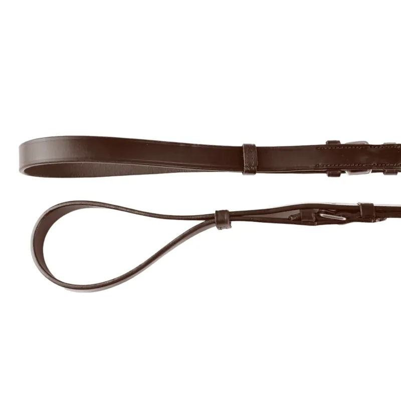 Dever Classic Side Reins - Brown-3