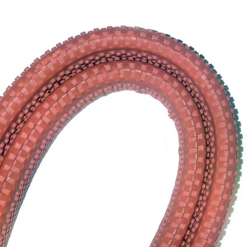 Dever Classic Arab Rubber Grip Race Reins - Brown-3
