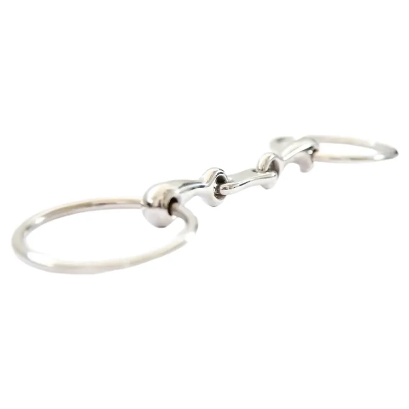 Dever French Link Loose Ring Snaffle Bit-1