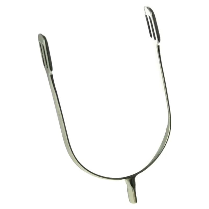 Dever Flat End Spurs - Men's Size - Silver-2
