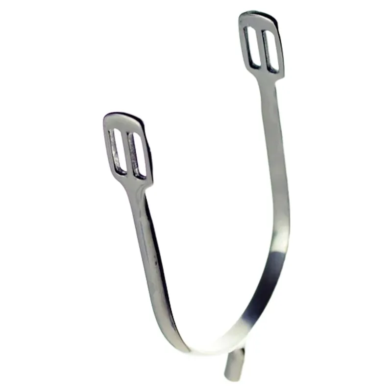 Dever Flat End Spurs - Men's Size - Silver-1
