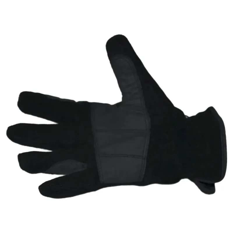 Dever Fleece Grip Junior Riding Gloves - Black-2