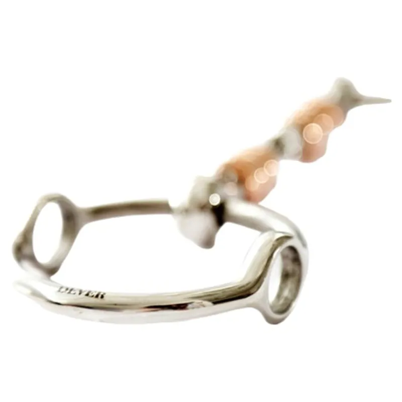 Dever Copper Roller Single Jointed Gag Bit-1