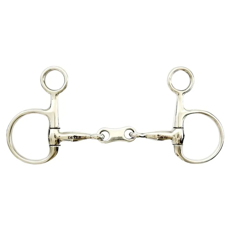 Dever French Link Hanging Cheek Snaffle Bit