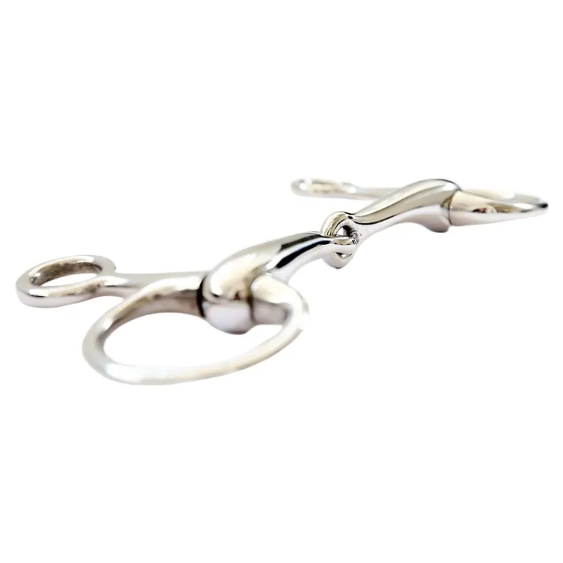 Dever Hollow Single Jointed Baucher Snaffle Bit-1