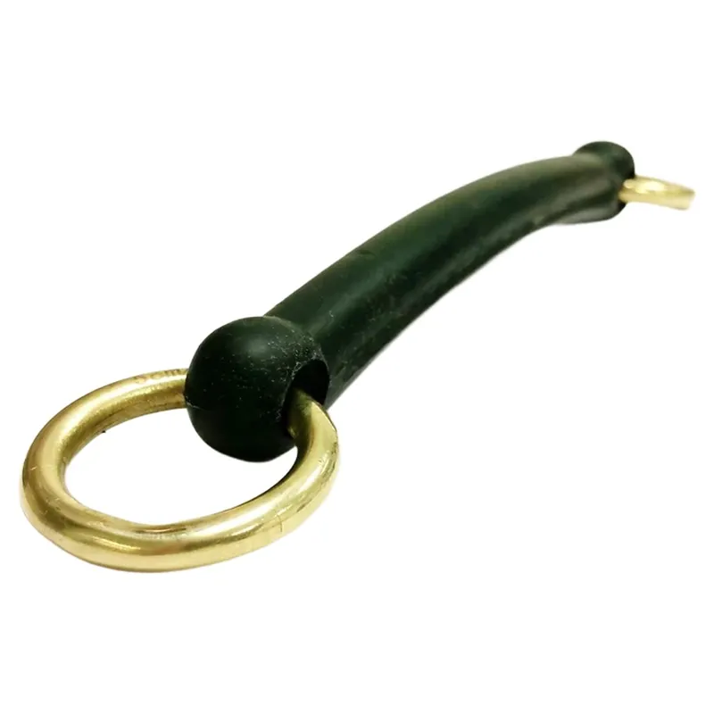 Dever Hard Rubber Brass Loose Ring In Hand Bit-1