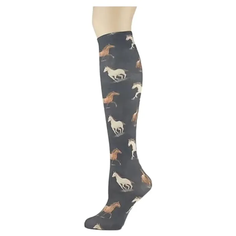 Dever Knee High Riding Socks - Dark Horses