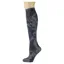 Dever Knee High Riding Socks - Perfect Paisley Smoke