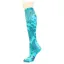 Dever Knee High Riding Socks - Perfect Paisley Turquoise