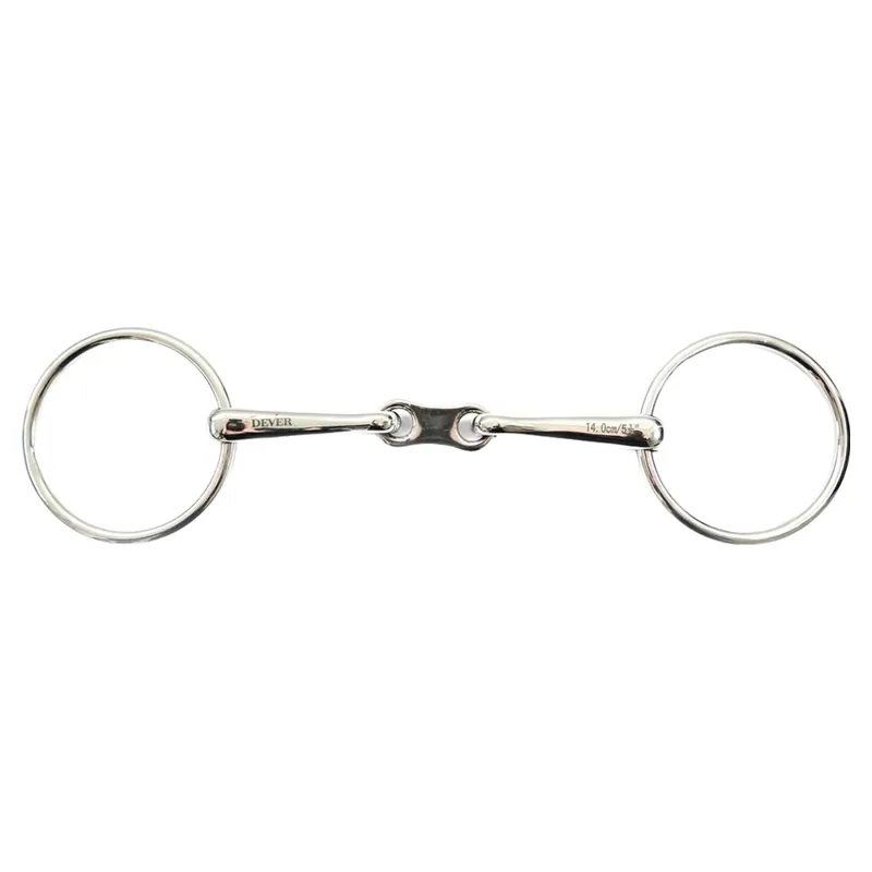 Dever French Link Loose Ring Snaffle Bit